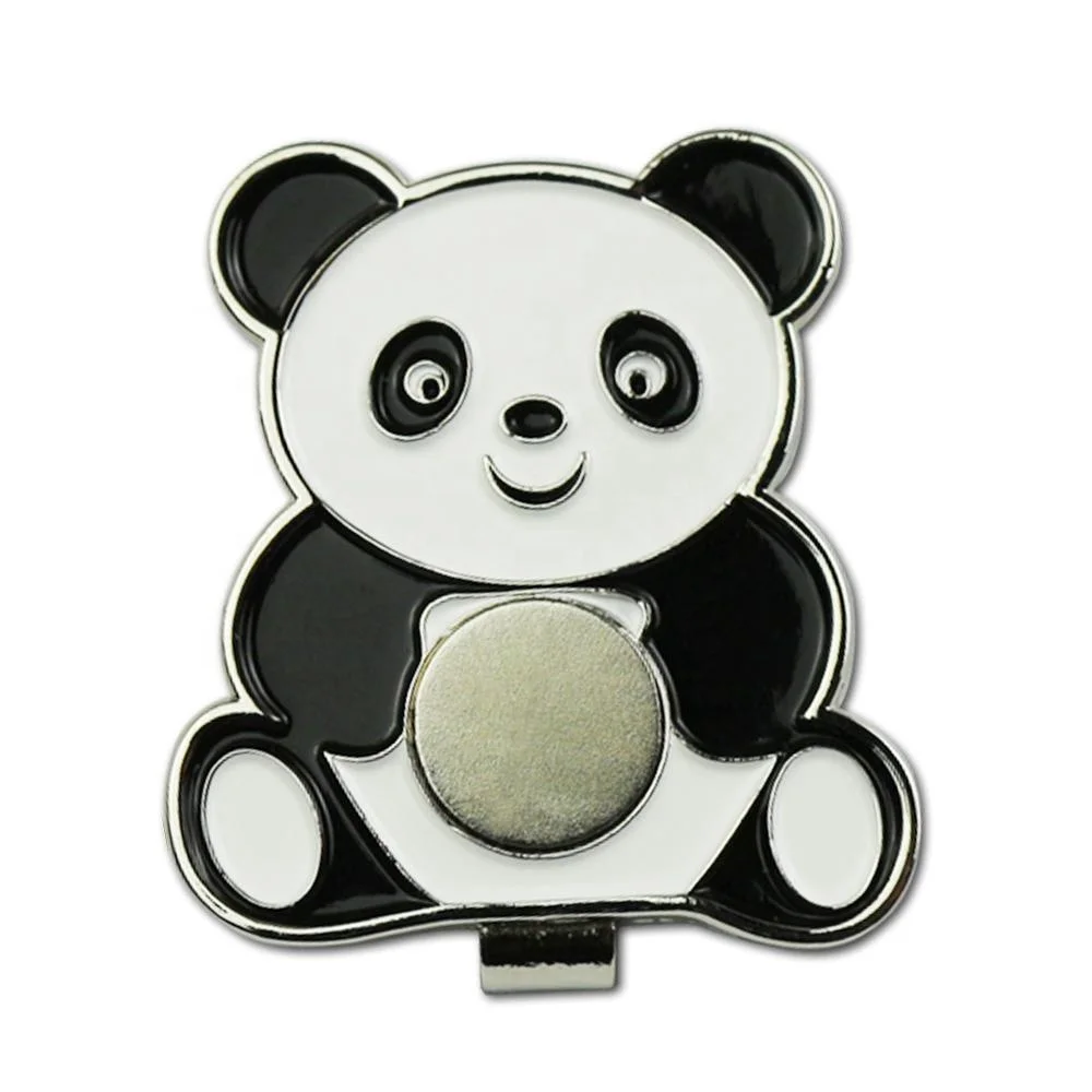 

High quality golf ball marker hat clip magnetic cap clip, Pantone color