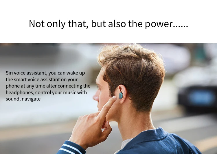 TWS Earbuds Power LED Display Mini Touch Earphone Good Quality - ANKUX.COM