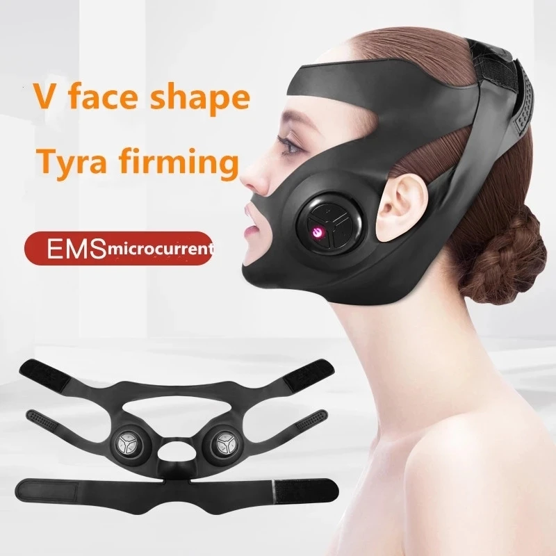 

Electric slimming face massager strap lifting face slim chin firming Slimming Belt Face v-shape