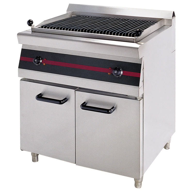 Lava Stone Grill Machine / Electric Charbroiler Commercial Buy Lava