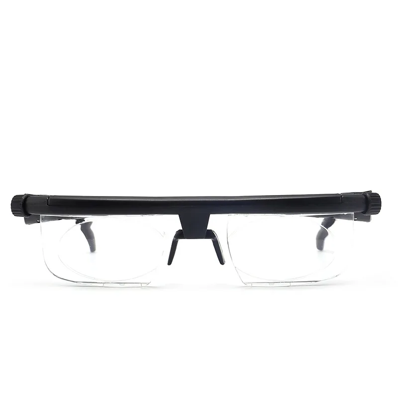 

Proper price top quality hot selling adjustable vision focus reading glasses, Black