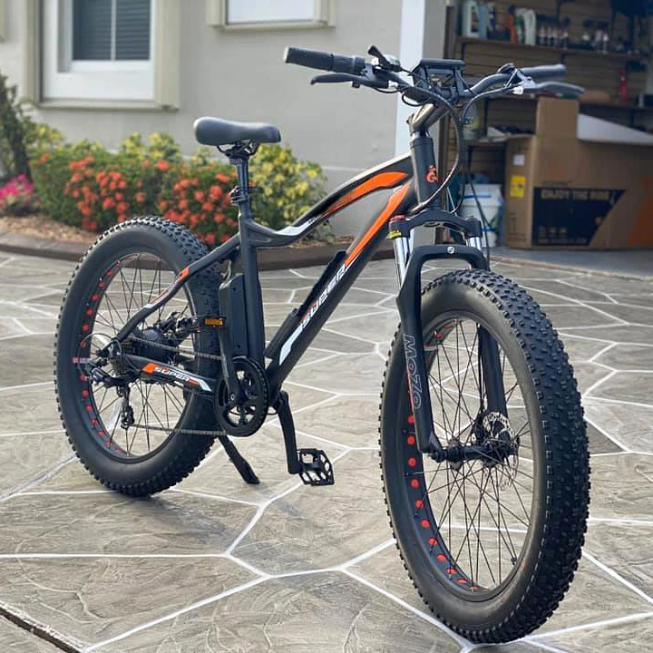 

Newest Model 26Inch 4.0" Fat Tyre Electric Mountain Bike 36V 500W E Bike High quality Electric bike for Adults