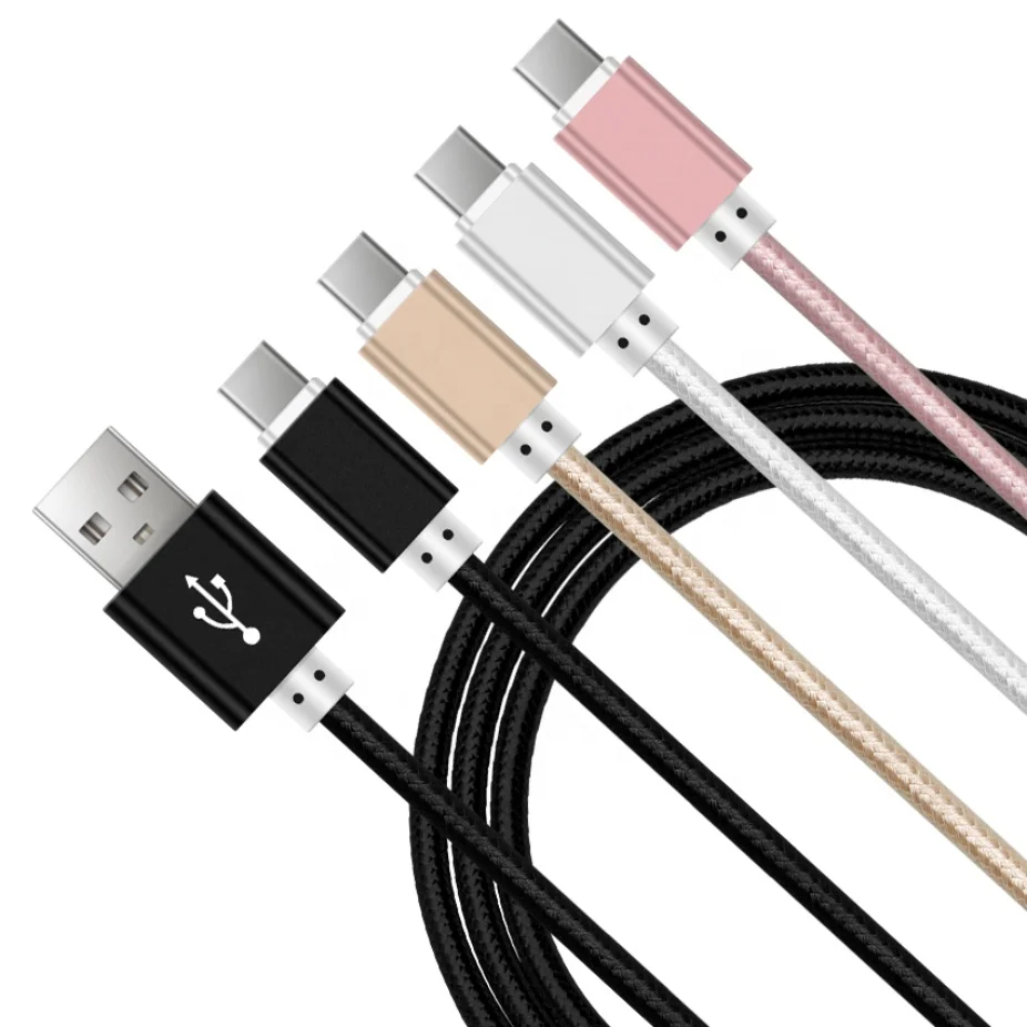 

1m 1.5m 2m 3m 25cm Metal Connector Nylon Braided USB Data Sync 2A Fast Charging Cable for iPhone 6s 6 7 8 Plus X XS 11 12 13, Black, white, pink, gold