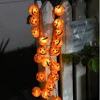 10 LED Halloween Luminescent Lantern Hand-held Lantern Site Layout Props Ghost Festival Decorative Lamp String Lights String