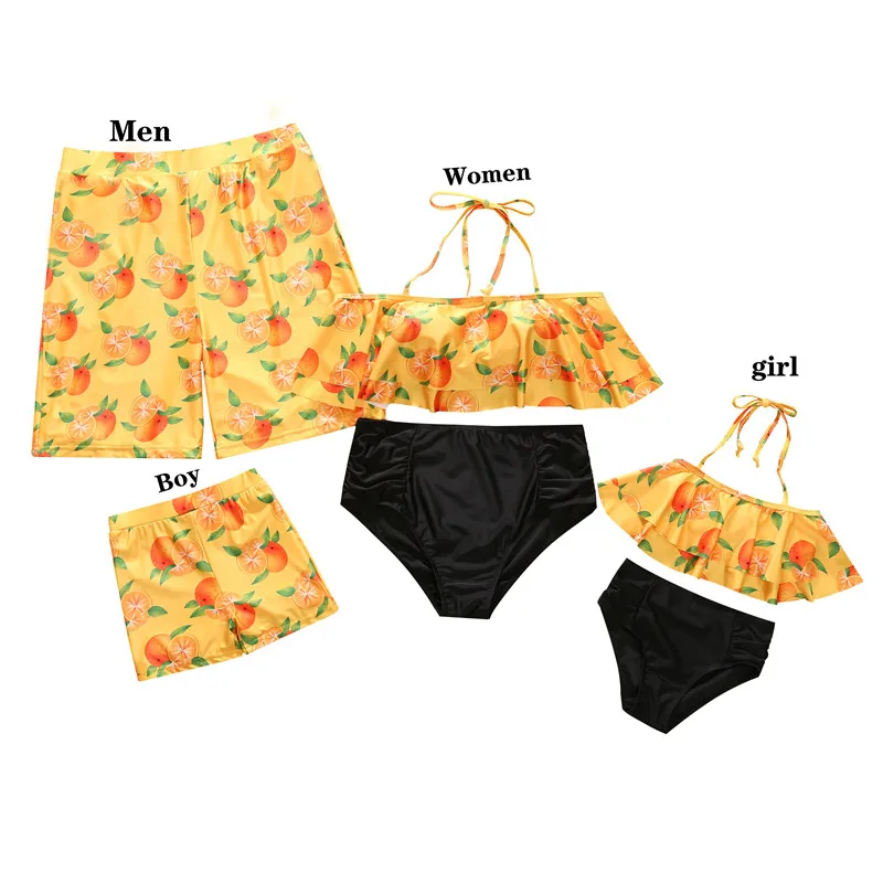 

Wholesale Mommy And Me Bathing Suit For Kids, High Quality One Piece Swimsuit Family Matching Swimwear