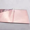 Excellent Optical Properties Rose Gold 1220*1830Mm 2Mm Acrylic Standee Acrylic Mirror Sheet For Photo Frame Hook