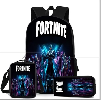 

Wholesale 3 pieces luxury waterproof boys custom mylar trendy travel tie dye packable nylon backpack fashion bags with logo, Black