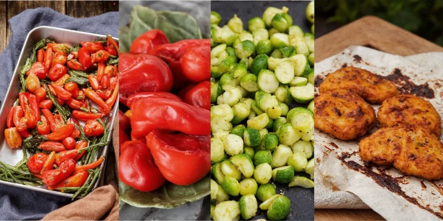 Grilled veggies on a BBQ