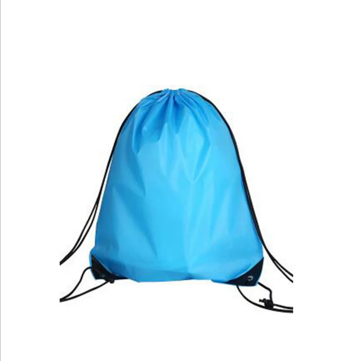 

High Quality Nylon Gift Waterproof Drawstring Backpack Drawstring Bag For Packaging