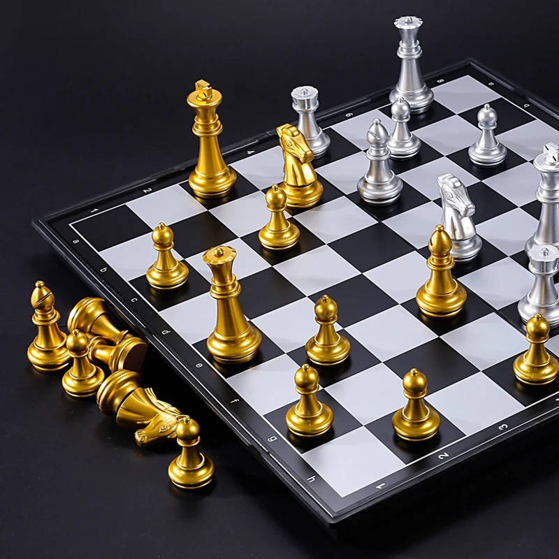 Details about   Medieval Chess Set High Quality Chest Board Gold And Silver Chest Pieces