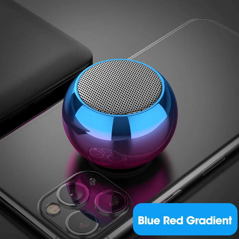 

Wholesale Bt Speakers Colorful Metal Mini Blue tooth Wireless Portable Lound Mini Loud Gaming Speaker, Blue,pink,white,green,yellow