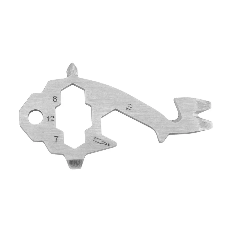 

Multifunctional Giraffe Style Iron Tower Style Creative Stainless Tool Card, As picture