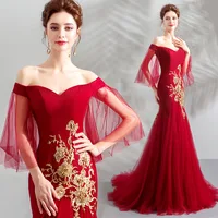 

2019 red fishtail gowns evening dress fishtail dress cocktail dress
