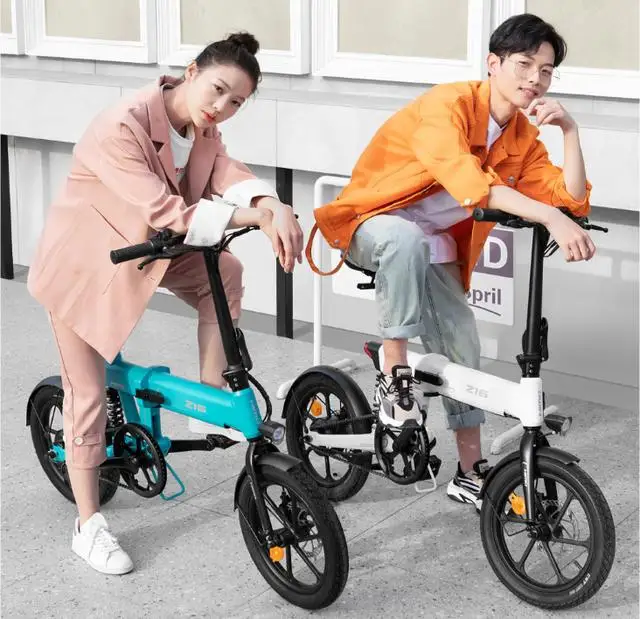 

Free shipping in Europe Original Himo Z16 Electric Bicycle Folding Ebike 16 inch Foldable Electric Bike