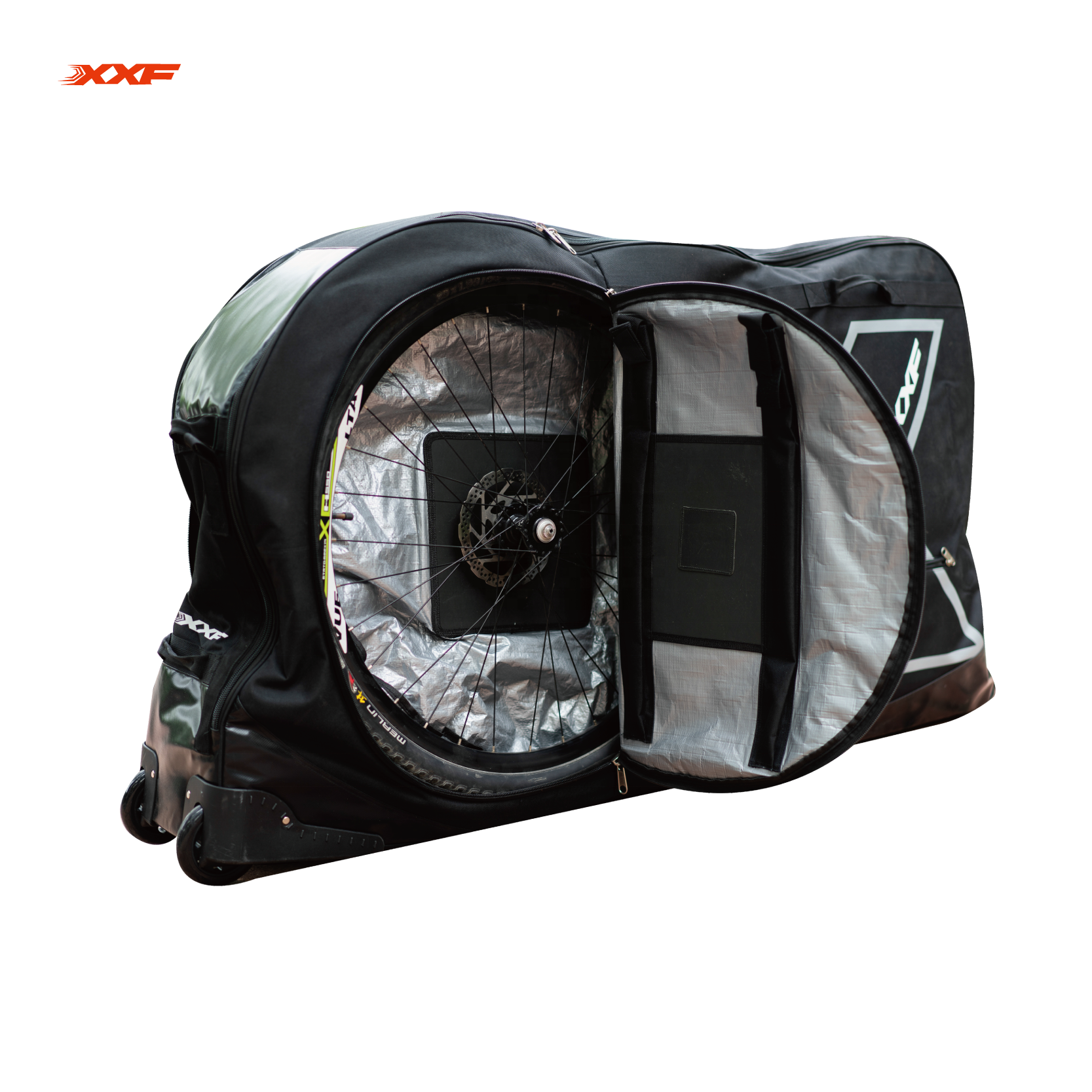

2020 new style bike transport bag travel bag bicycle bag sport soft case, Black