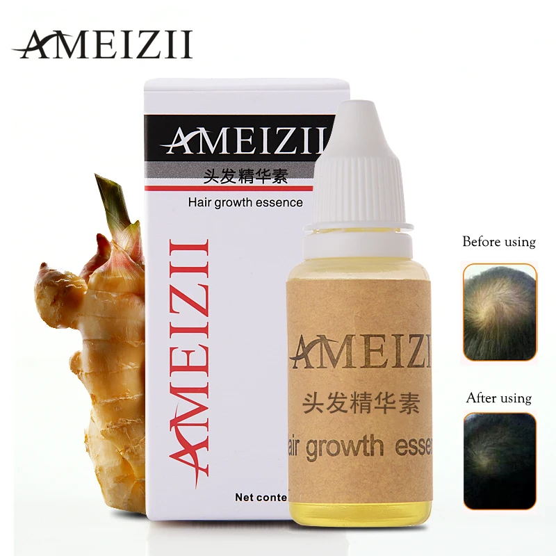 

Ameizii Organic Hair Growth Oil Ginger Extract Natural Hair Growth Serum Private Label Anti Hair Loss Serum Hydrating Shampoo