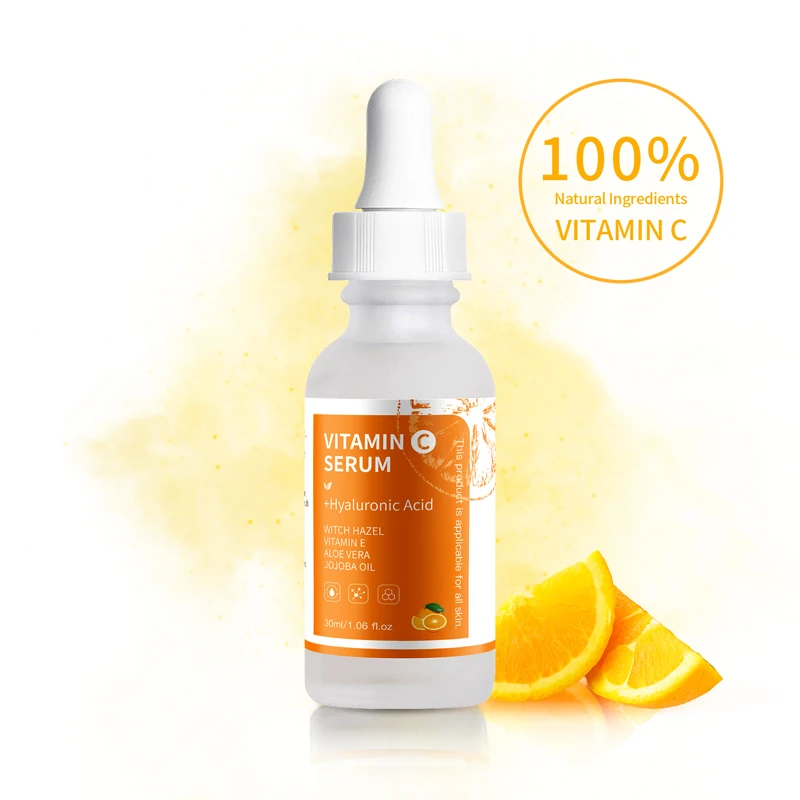 

Vitamin C Hyaluronic Acid Skin Brightening Serum for Face with Pure Vitamin C