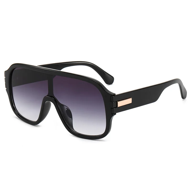 

2021 New Square Frame Big Frame Wide Legs Sunglasses hipster trendy personality street shot sunshade sunglasses