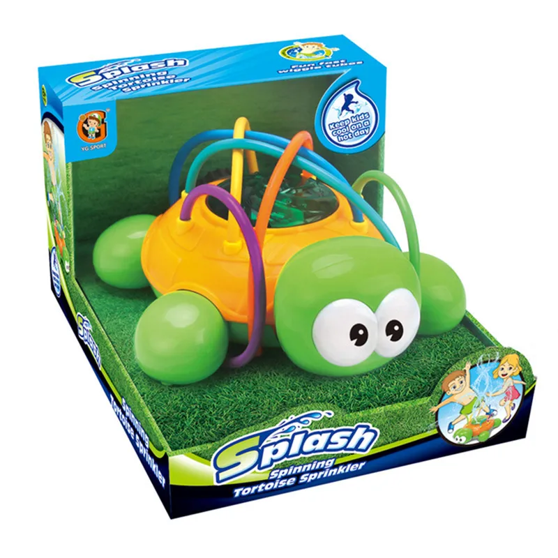 

Outdoor Water Spray Sprinkler for Kids and Toddlers,Backyard Spinning Turtle Sprinkler Toy Splashing Fun for Summer Days