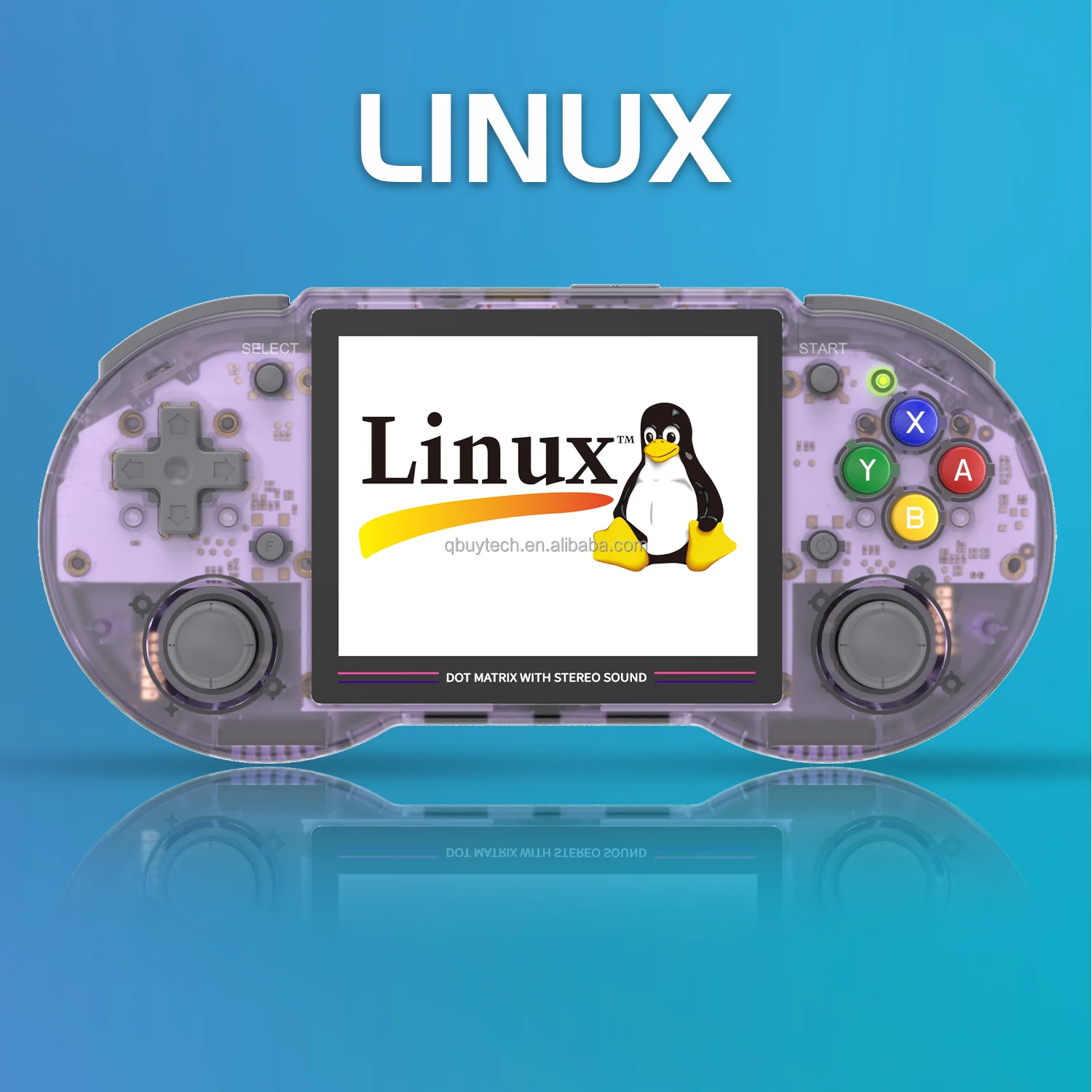 

ANBERNIC RG353PS 64 Bit Handheld Game Console Linux System 3.5-inch IPS Screen Retro Game Player HD-compatible 2.4G/5G Wifi BT