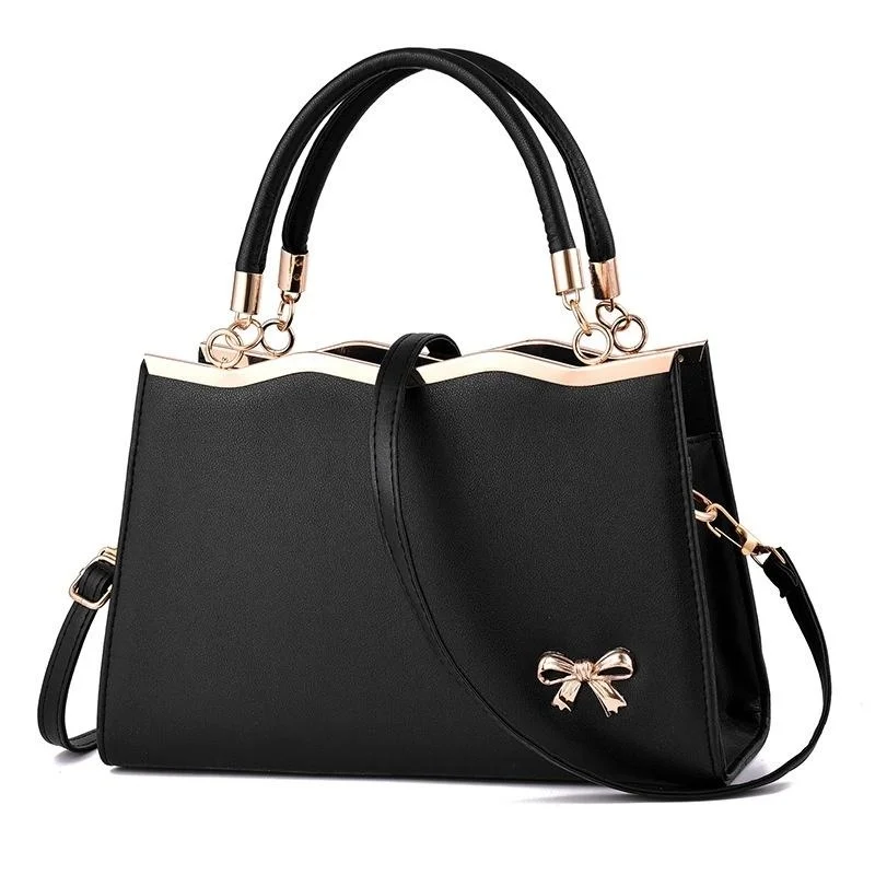 

Fashion Bow-knot Decoration Shoulder Bag Elegant Women Handbag, 8 colors
