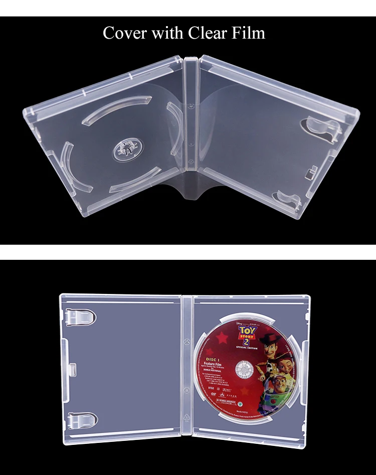 Wholesale Ps2 Ps3 Ps5 Game Clear Case Packing Plastic Ps4 Cd Dvd Games