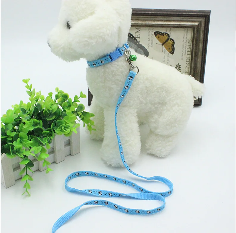 

wholesale nice price fashion popular Waterproof Sky Blue Color Adjustable Dog Leash Collar