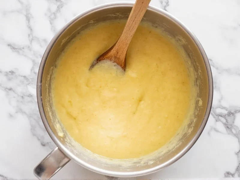 homemade waffle batter