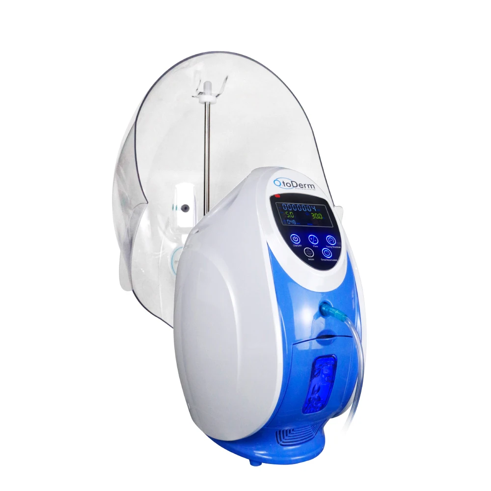 

O2toDerm Oxygen Facial Machine for Skin Care O2 Derm OXYGEN JET Dome Spray Facial Treatment