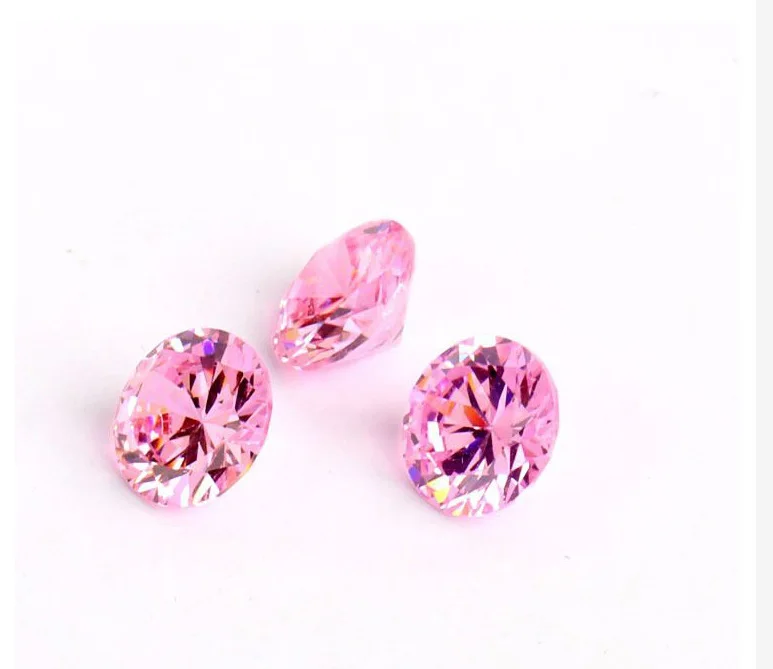 

Pink Cubic Zircon Gemstone CZ Gemstone Manufacturer Stone, 100% natural color