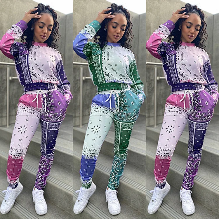 

10030 Wholesale fitness workout gym sets womens clothing two piece fashion women s two piece sexy outfit tracksuits for women