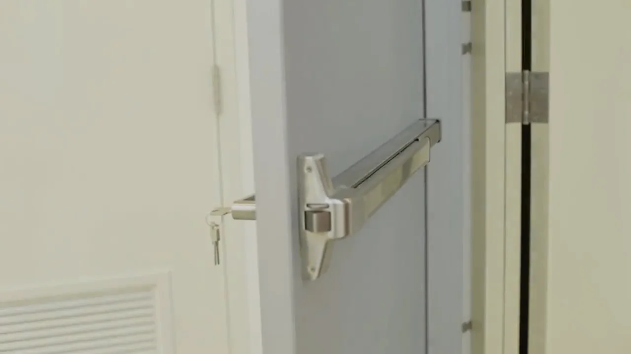 Hollow Metal Flush Steel Exterior Door 90 Minutes Fire Rating Doors