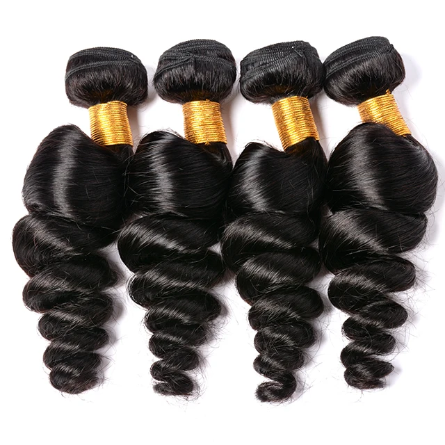 

10A Grade Brazilian Raw Virgin Cuticle Aligned Human Hair Bundles For Black Women Unprocessed Loose Wave Bundles Raw Hair Vendor