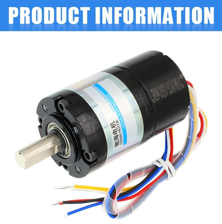 Chihai Motor Chr 36gp Bldc3525 Dc 24v 12v 36mm Dc Planetary Gear Brushless Motor With Built In