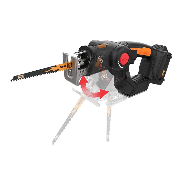 
Wholesale High Electric jigsaw Cordless Reciprocating Saw Battery Operated Machine Power Tools 