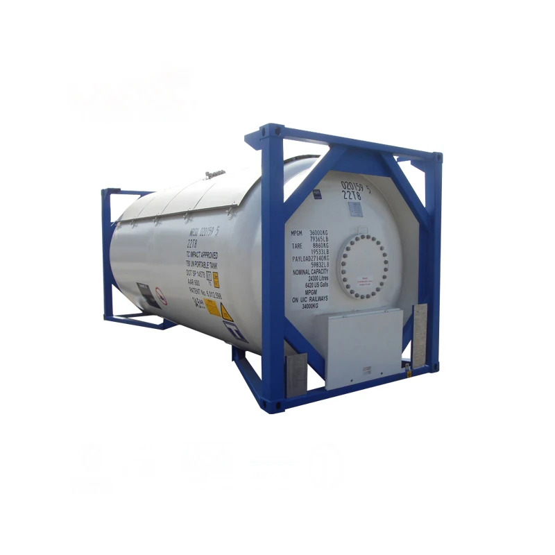 
ASME Standard T50 20ft LPG ISO Tank Container 