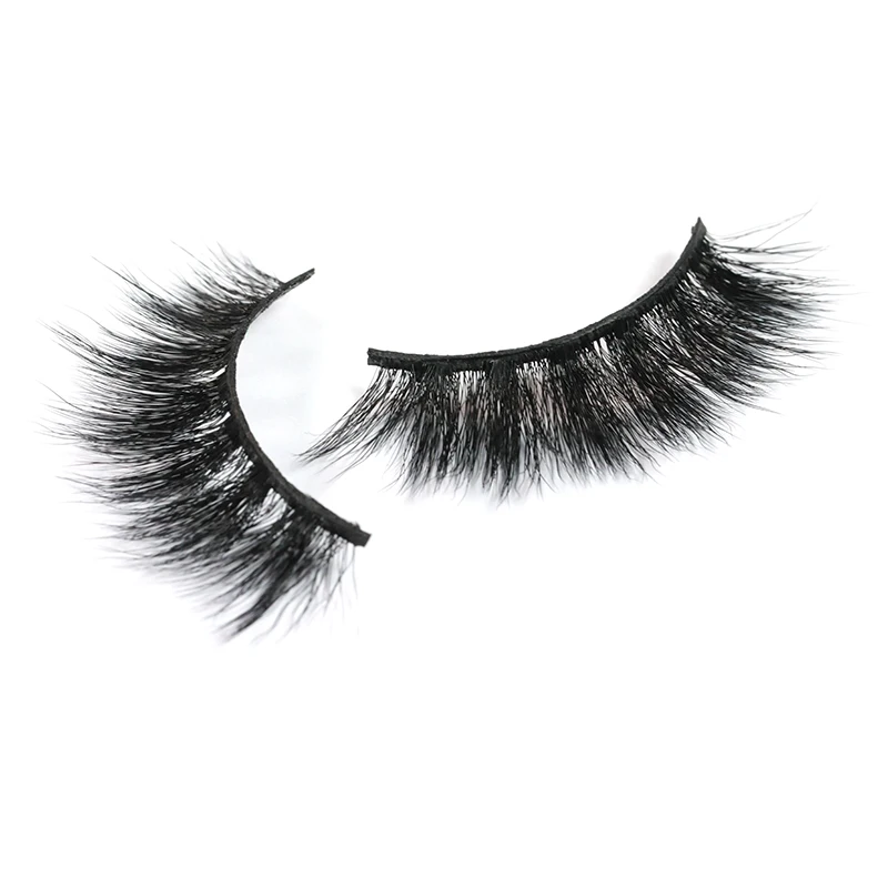 

Faux Mink Fur False Eyelashes, Natural black