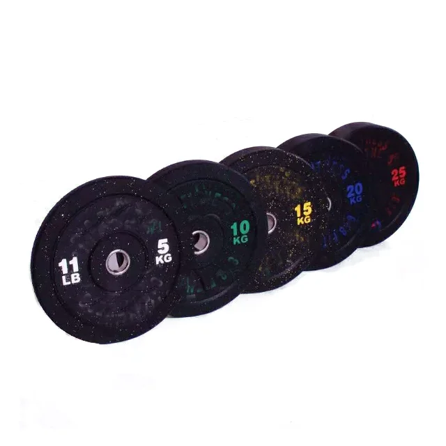 

Hot sale wholesale gym custom competition urethane bumper barbell weight plate for power training