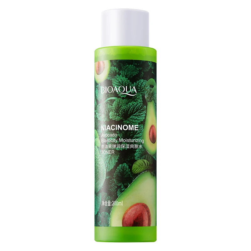 

OEM ODM wholesale BIOAQUA Avocado private label natural scrub moisturizer effective whitening face toner