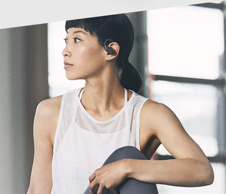 type-c noice canceling wireless private earbuds headset b10 white headphones - ANKUX.COM