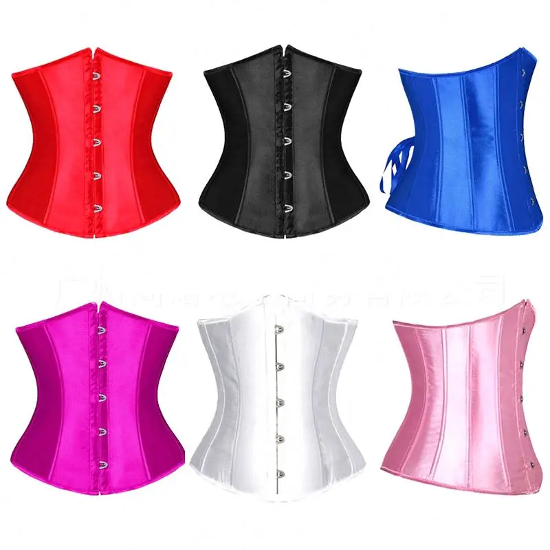 

Xxxxl Sexy Corset Vintage Underbust Strapless Steampunk Costume Best Selling Product Plus Size Women Corsets, White,red,purple, blue, black, pink, apricot