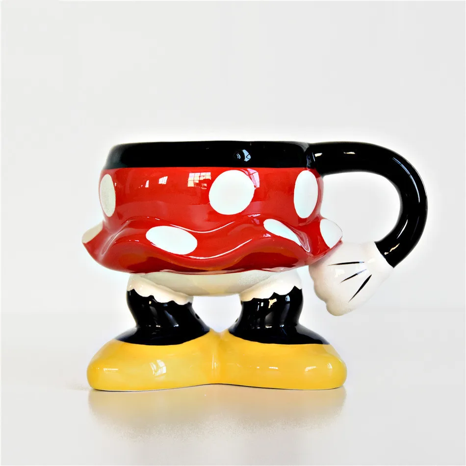 

High Quality Personalized Reusable Mickey Mouse Mug With Handle, Customized color
