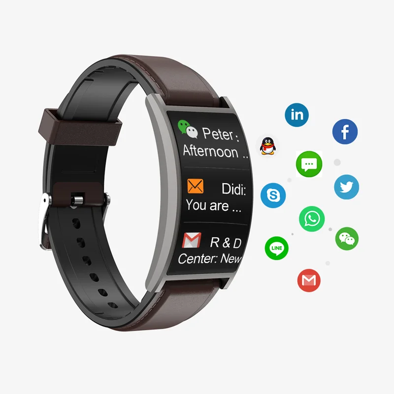 

NEW T20 Curved Watch Glass Smart Wristband Bracelet With Calorie Counter Blood Pressure trackers AMOLED Screen Hot Sell