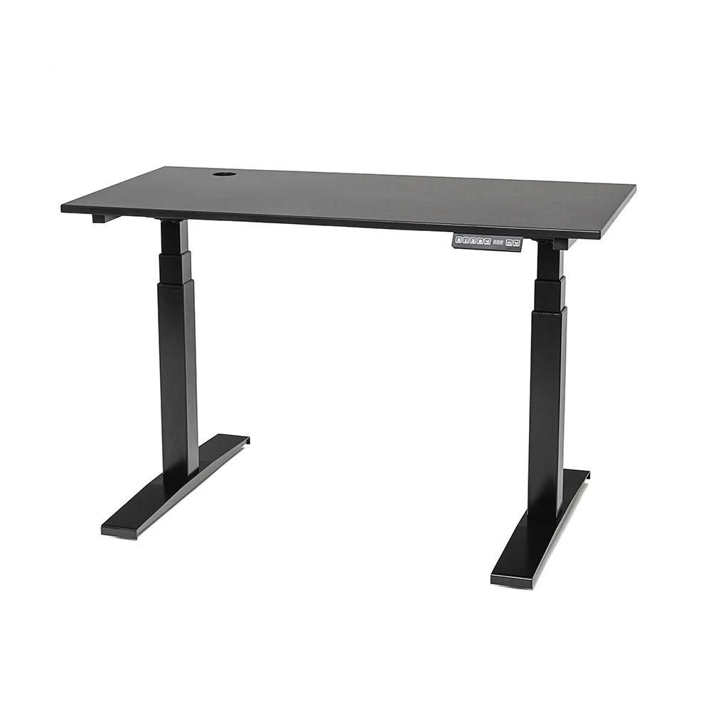 
Modern Office Furniture painting dual motors 3-stage electric lift sit stand desk height adjustable table frame 