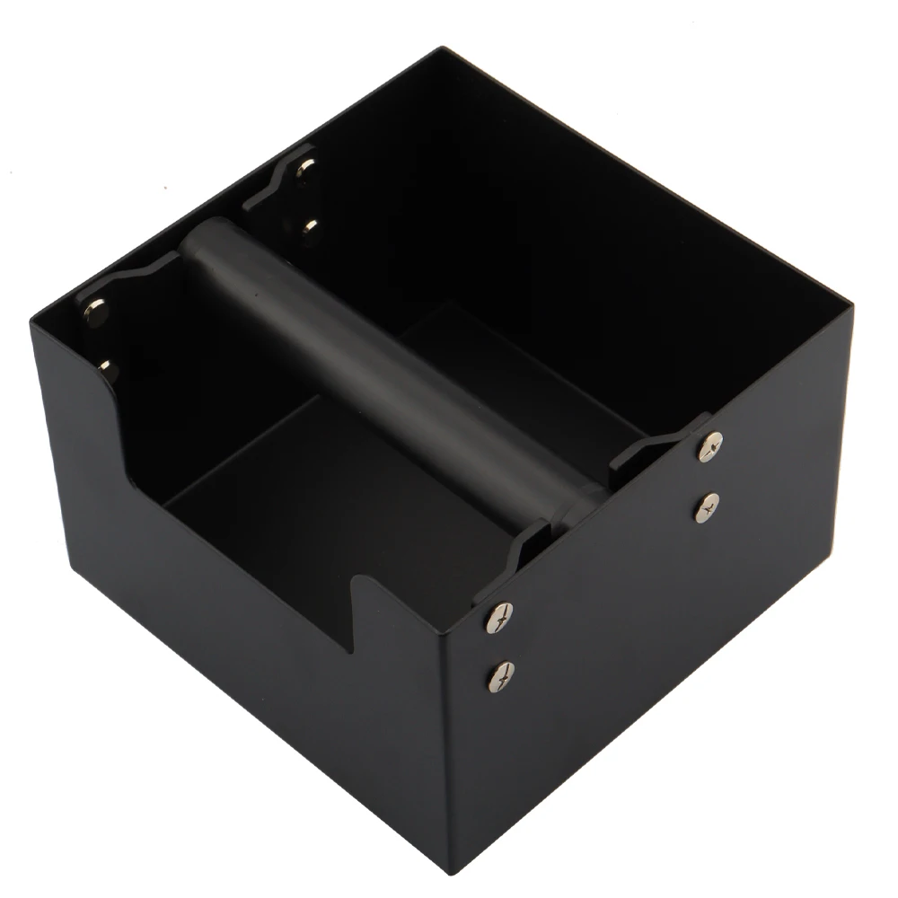 

New Design Stainless steel Coffee Knock Box Square Coffee Accessories Espresso Knock Box Coffee Black