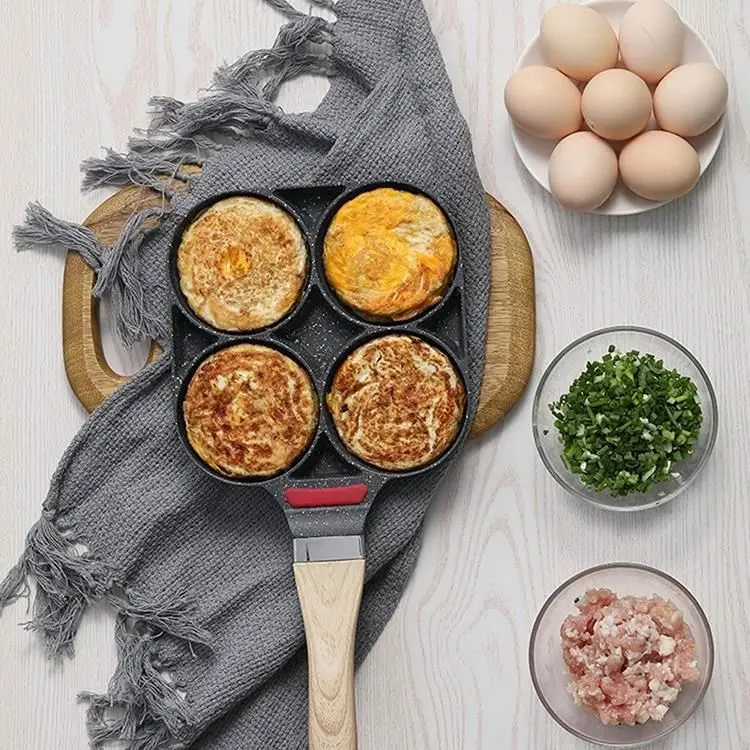 

Kitchen fry egg frying pans oem HOP83 3 in 1 breakfast makers, Primary color