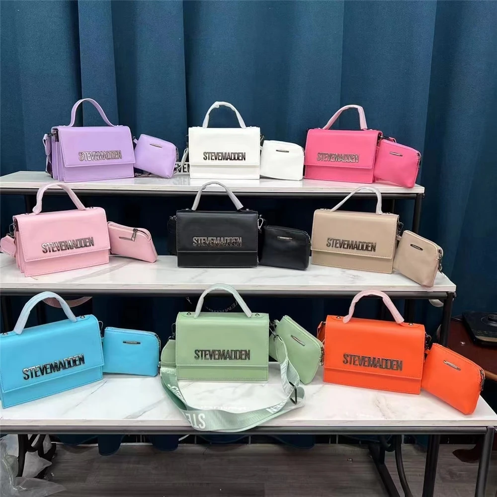 

OJW050961 Brand new Steve Madden Purses Pu Leather Handbag with high quality, As picture or customized make
