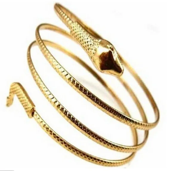 

Hot Selling Gold Metal Snake Jewelry Women Bracelet