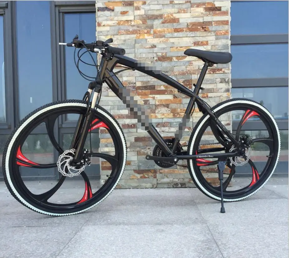 

Wholesales Mountain bike bicycle 26 inch one wheel double disc brake special car seconds road racing bike, Oem