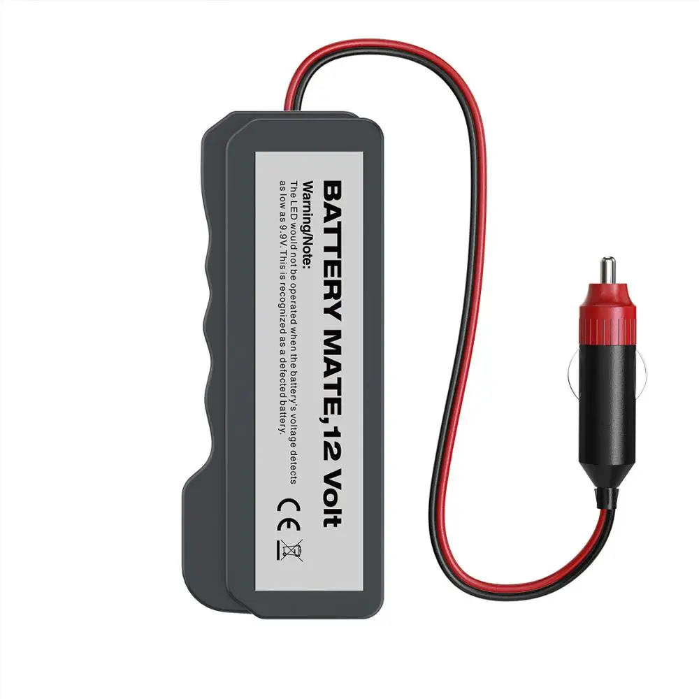 

Automotive Scanner Bm320 6 LED Lights Display 12V Digital Battery Testers Car Alternator Circuit Checker Auto Vehicle Diagnostic